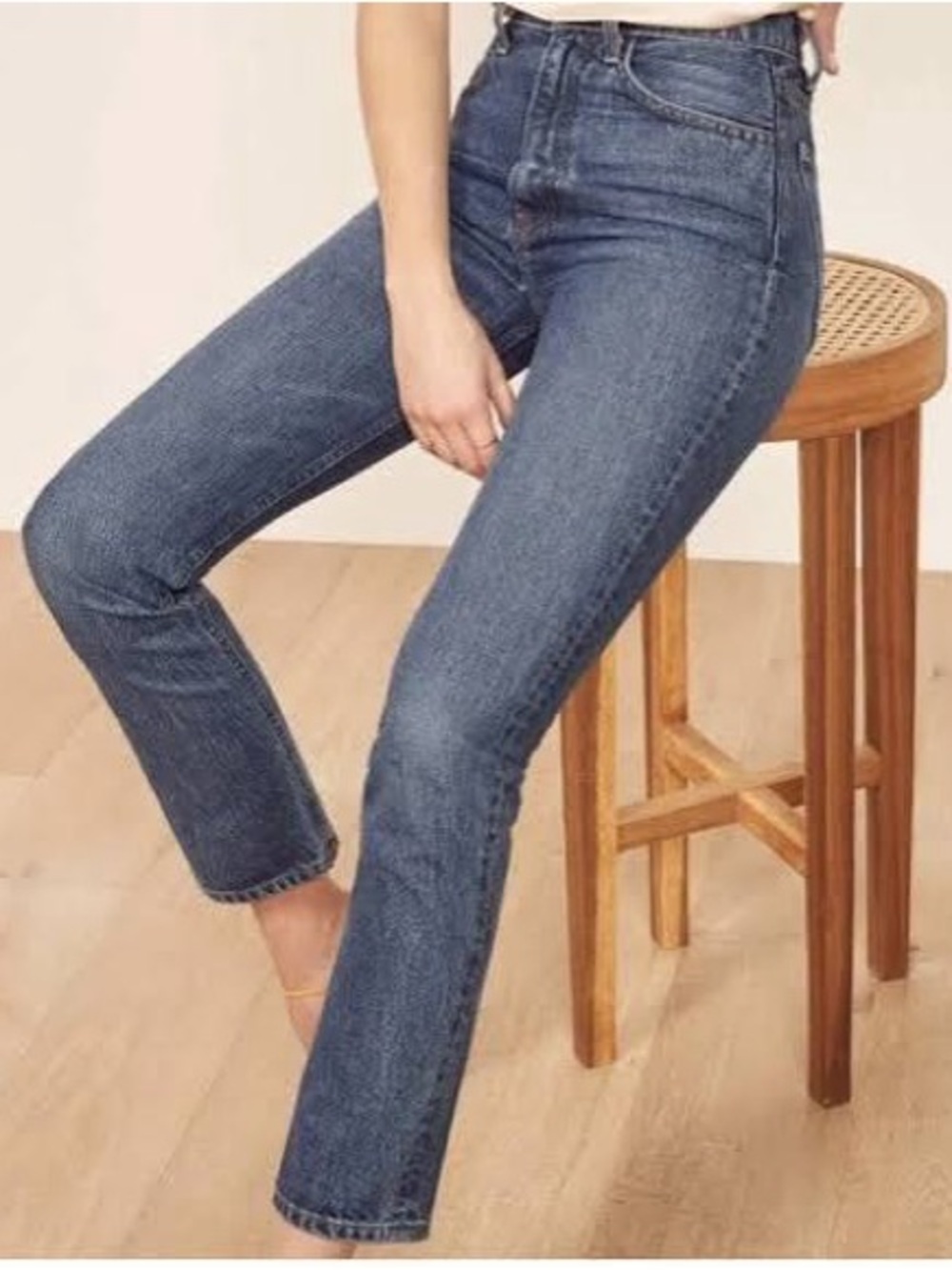 Reformation Jeans Stevie Uktra High Rise Jean Perth Wash